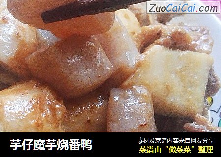 芋仔魔芋烧番鸭