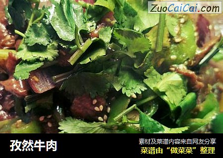 孜然牛肉