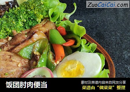 饭团肘肉便当