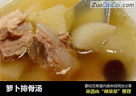 箩卜排骨汤