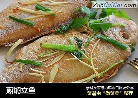 煎焖立鱼