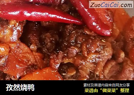 孜然烧鸭