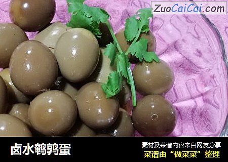 卤水鹌鹑蛋