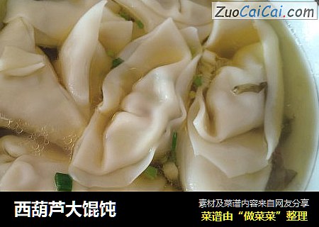 西葫芦大馄饨