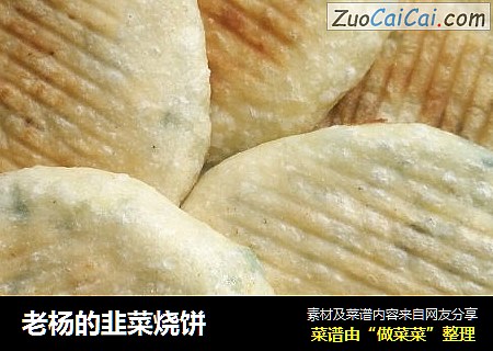 老杨的韭菜烧饼