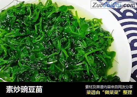 素炒豌豆苗