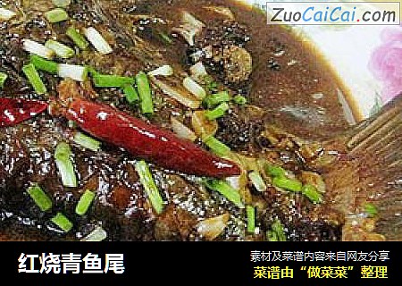 红烧青鱼尾
