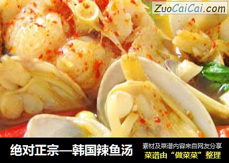 绝对正宗—韩国辣鱼汤