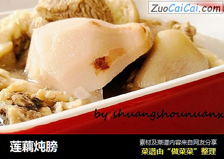 莲藕炖膀