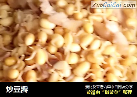 炒豆瓣