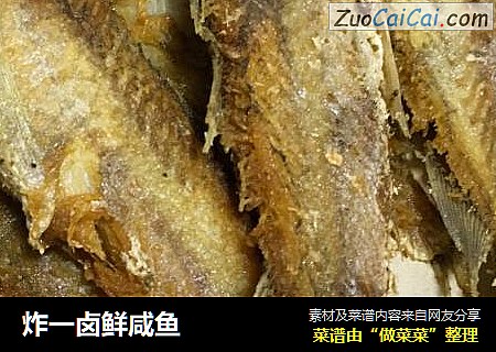 炸一卤鲜咸鱼