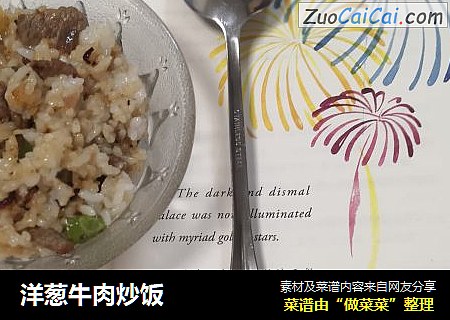 洋葱牛肉炒饭