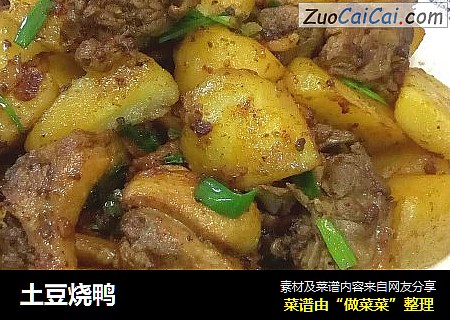 土豆烧鸭