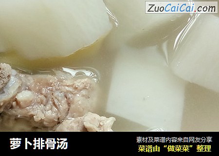 萝卜排骨汤