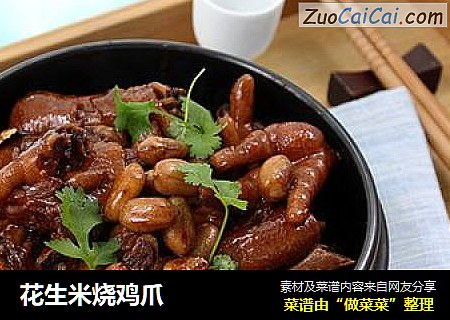 花生米烧鸡爪