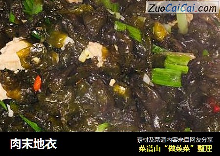 肉末地衣