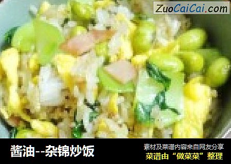 酱油--杂锦炒饭