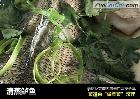 清蒸鲈鱼