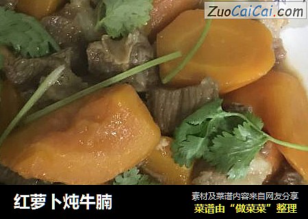 红萝卜炖牛腩