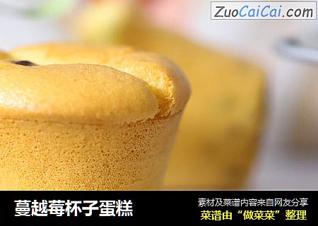 蔓越莓杯子蛋糕