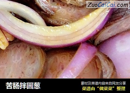 苦肠拌圆葱
