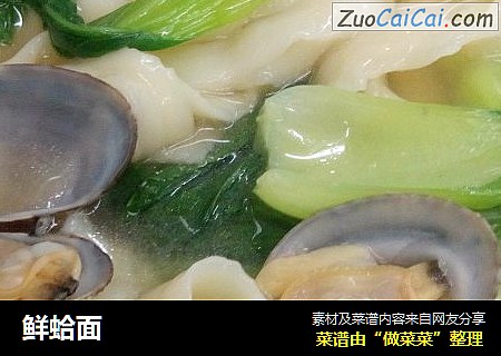 鲜蛤面