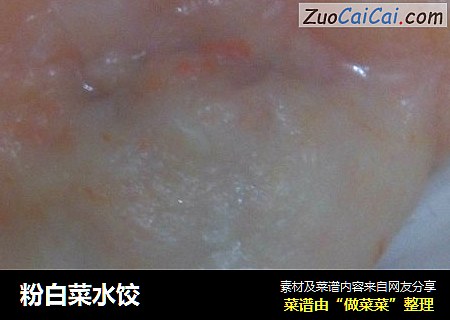 粉白菜水饺