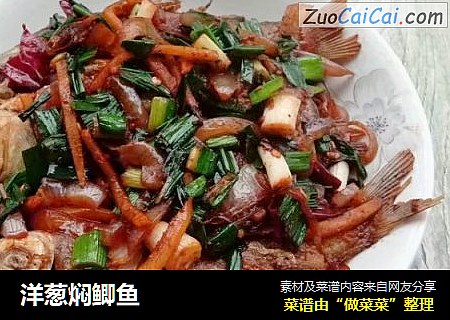 洋葱焖鲫鱼