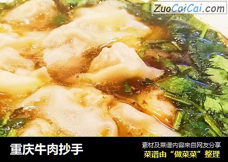 重庆牛肉抄手