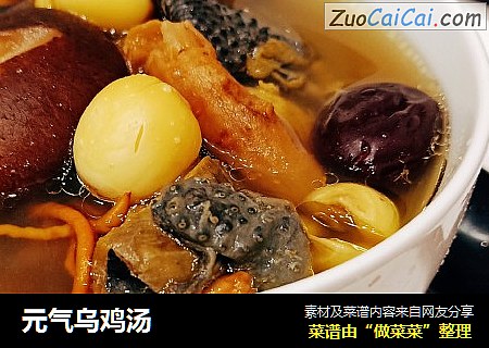 元气乌鸡汤