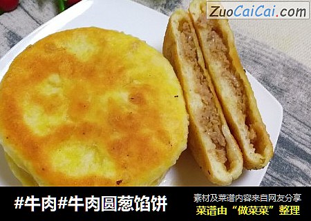 #牛肉#牛肉圆葱馅饼