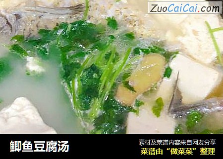 鲫鱼豆腐汤