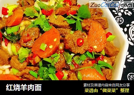 红烧羊肉面