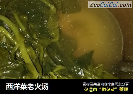 西洋菜老火汤