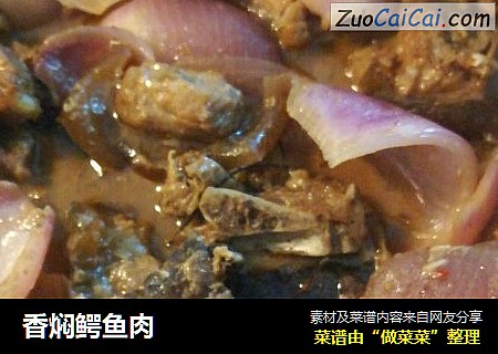 香焖鳄鱼肉