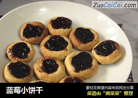 蓝莓小饼干