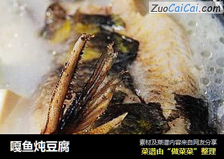 嘎鱼炖豆腐