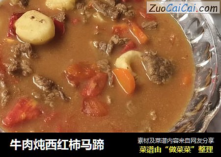 牛肉炖西红柿马蹄
