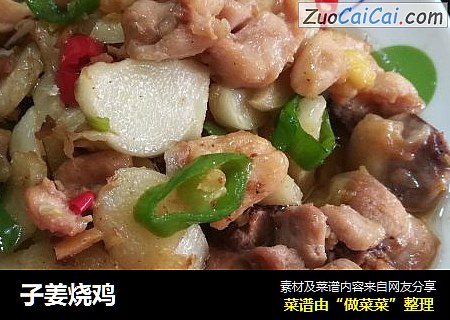 子姜烧鸡