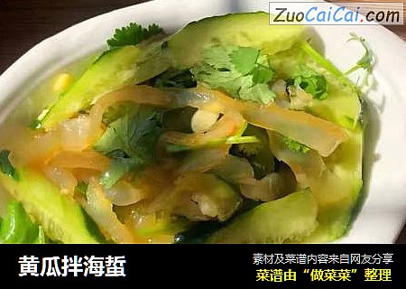 黄瓜拌海蜇