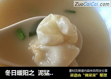 冬日暖阳之泥猛肉片汤