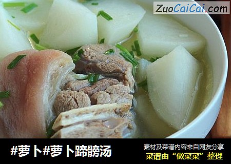 #萝卜#萝卜蹄髈汤