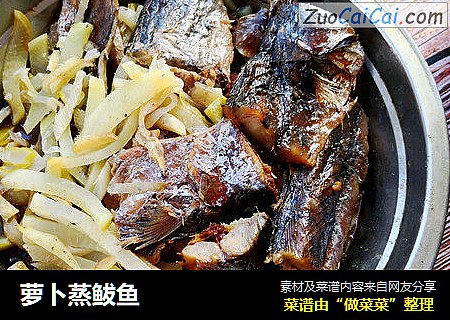 萝卜蒸鲅鱼