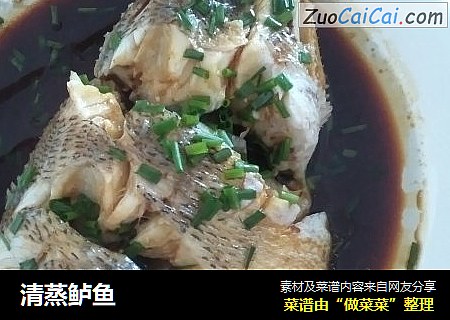 清蒸鲈鱼