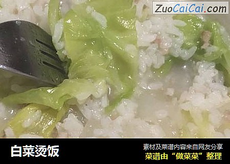 白菜烫饭