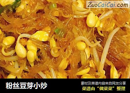 粉丝豆芽小炒
