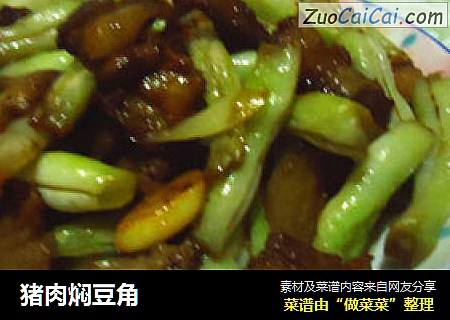 猪肉焖豆角