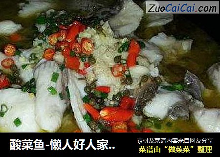 酸菜鱼-懒人好人家版本