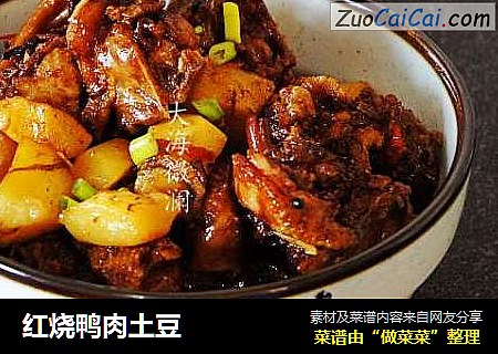 红烧鸭肉土豆