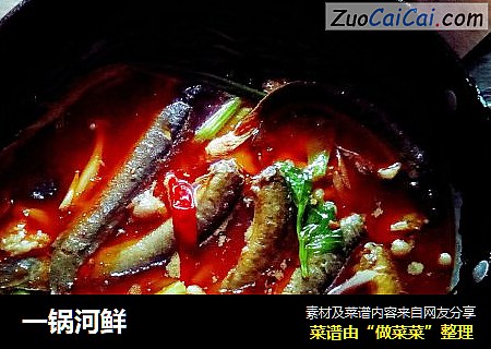 一锅河鲜